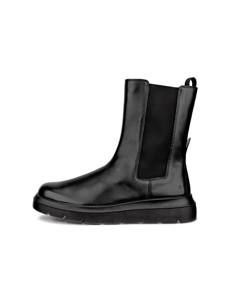 BLACK ECCO NOUVELLE W MID CHELSEA B