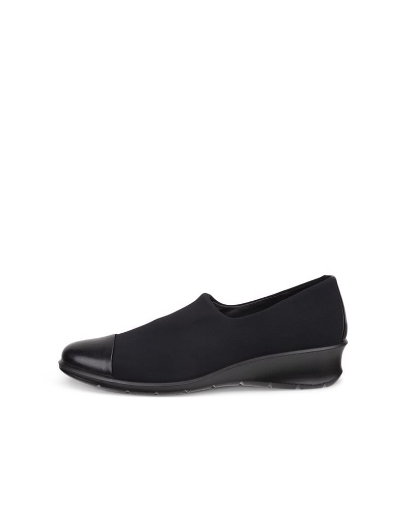 اسود ECCO FELICIA TEXTILE LOAFER