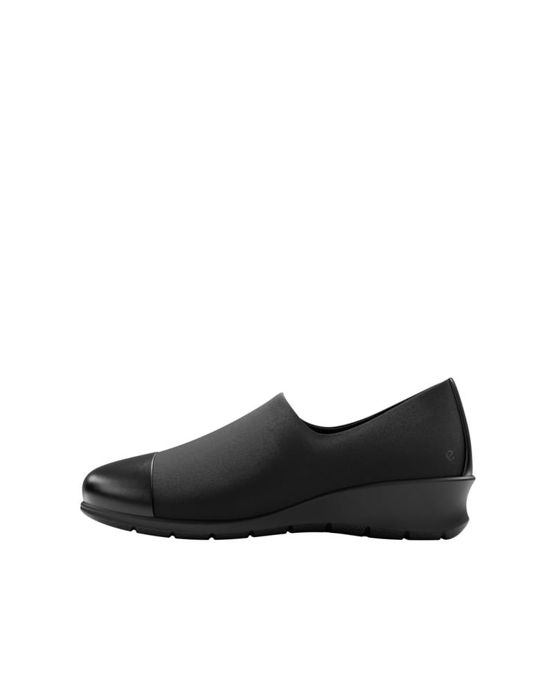 اسود ECCO FELICIA TEXTILE LOAFER