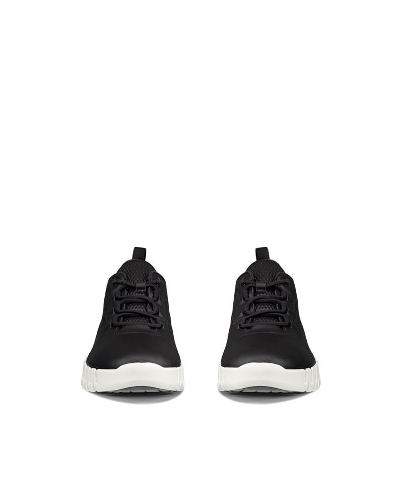 BLACK ECCO GRUUV W SNEAKER LEA