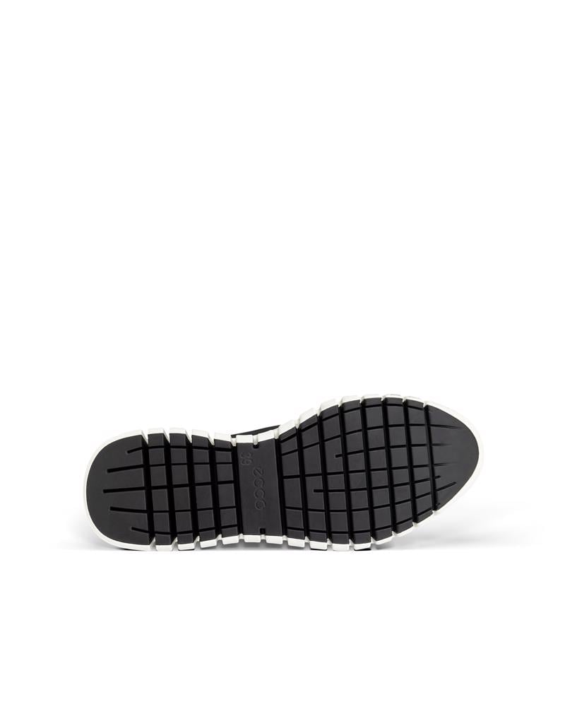 BLACK ECCO GRUUV W SNEAKER LEA
