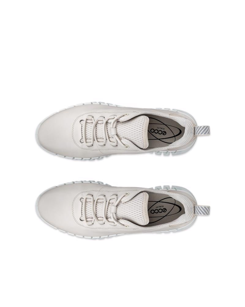 Beige ECCO GRUUV W SNEAKER LEA