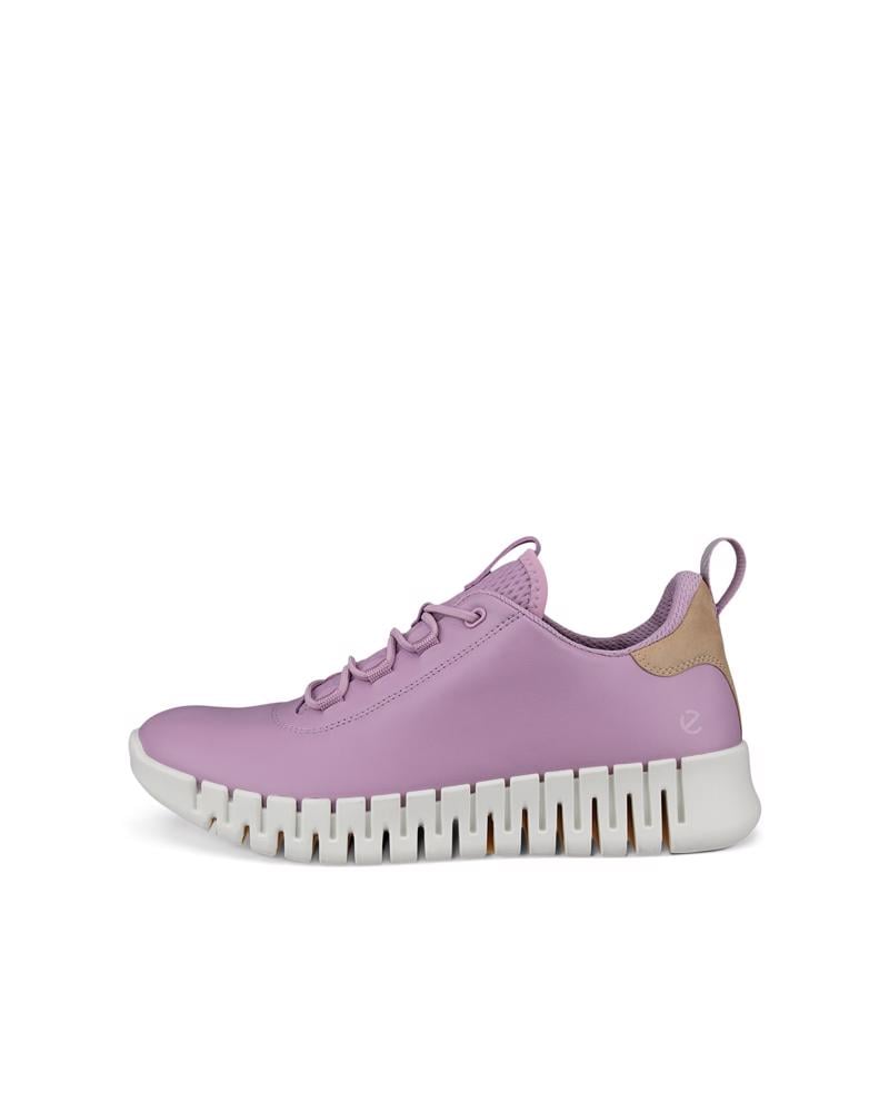 Purple ECCO GRUUV W SNEAKER LEA
