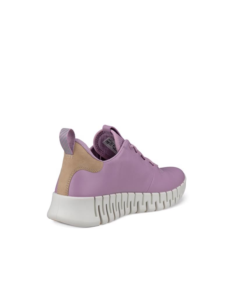 Purple ECCO GRUUV W SNEAKER LEA