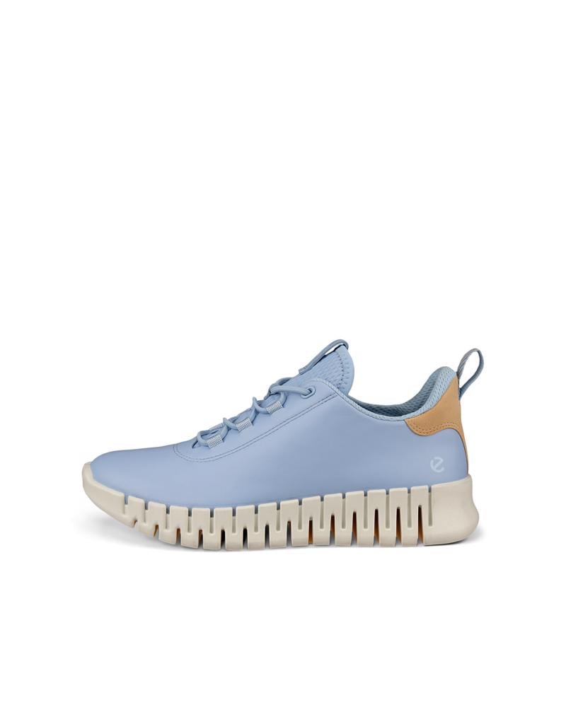 BLUE ECCO GRUUV W SNEAKER LEA