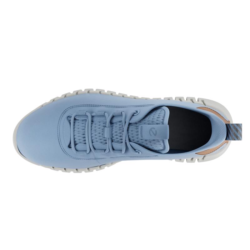 BLUE ECCO GRUUV W SNEAKER LEA