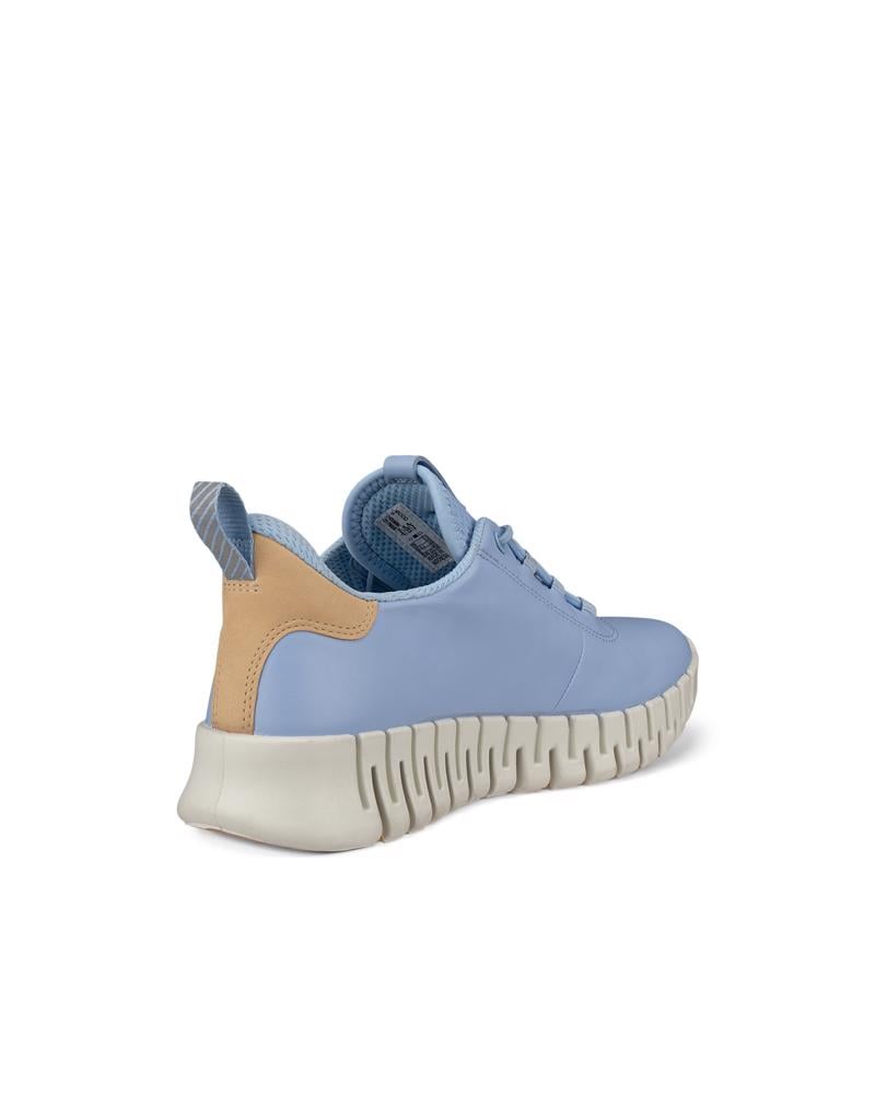 BLUE ECCO GRUUV W SNEAKER LEA