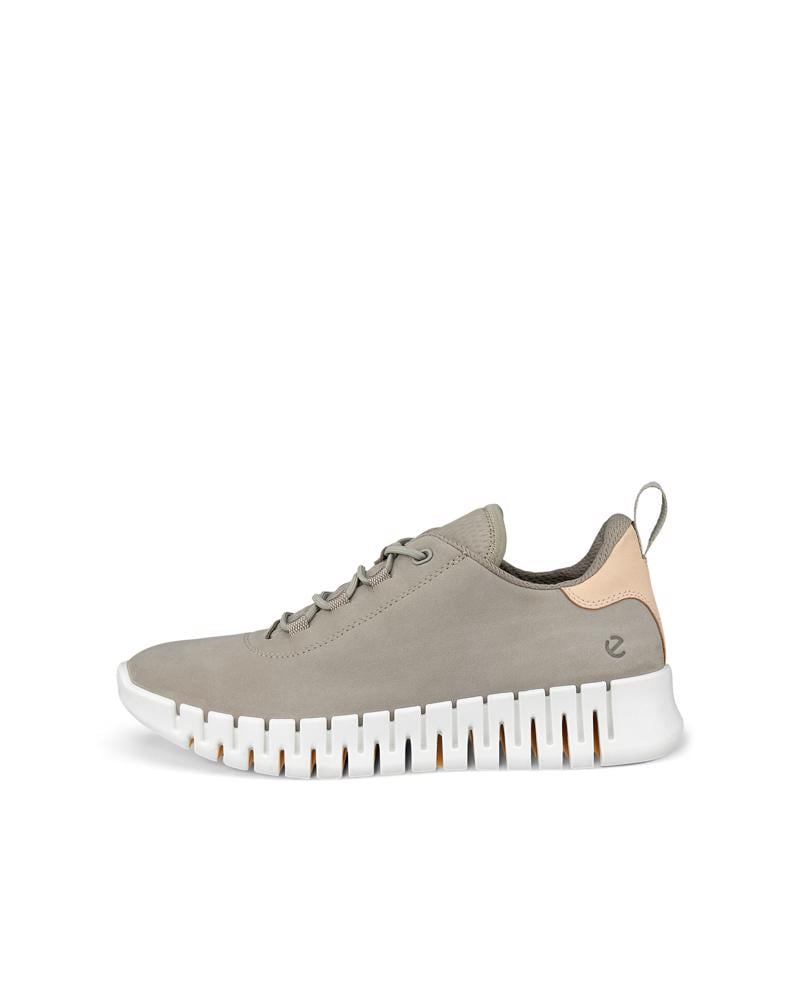 رمادي ECCO GRUUV W SNEAKER LEA