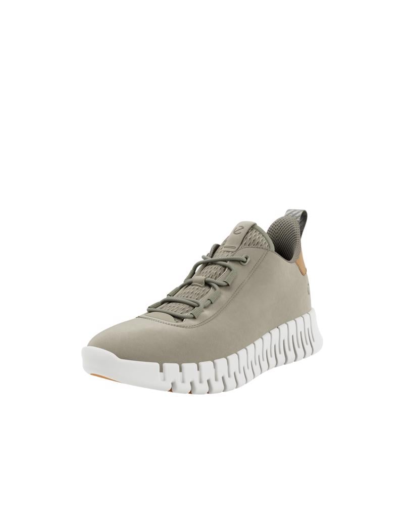 Grey ECCO GRUUV W SNEAKER LEA