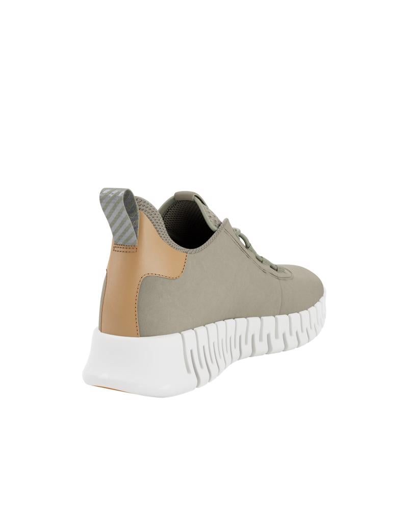 Grey ECCO GRUUV W SNEAKER LEA