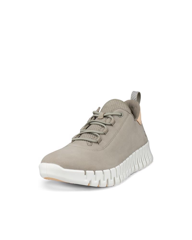 Grey ECCO GRUUV W SNEAKER LEA