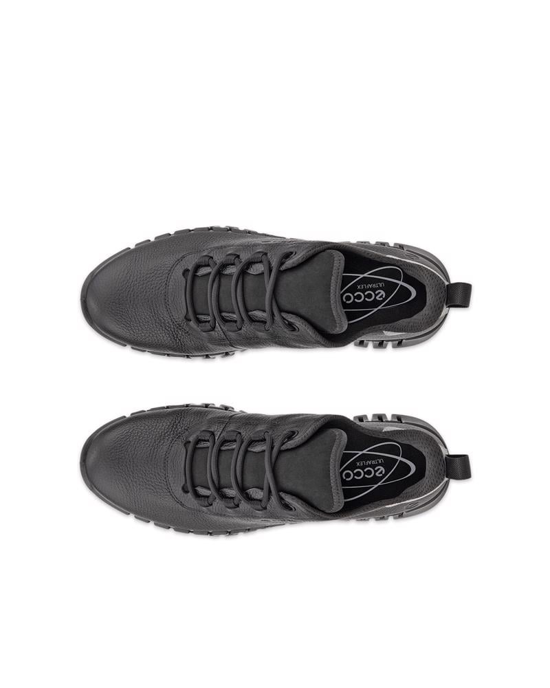 BLACK ECCO GRUUV W SNEAKER LEA GTX