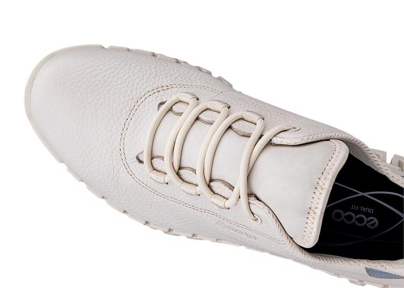 بيج ECCO GRUUV W SNEAKER LEA GTX