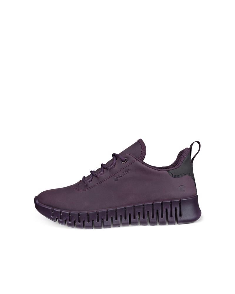 Purple ECCO GRUUV W SNEAKER LEA GTX