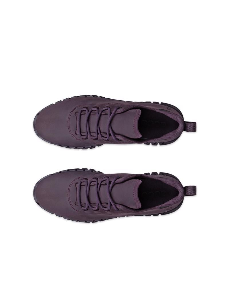 Purple ECCO GRUUV W SNEAKER LEA GTX