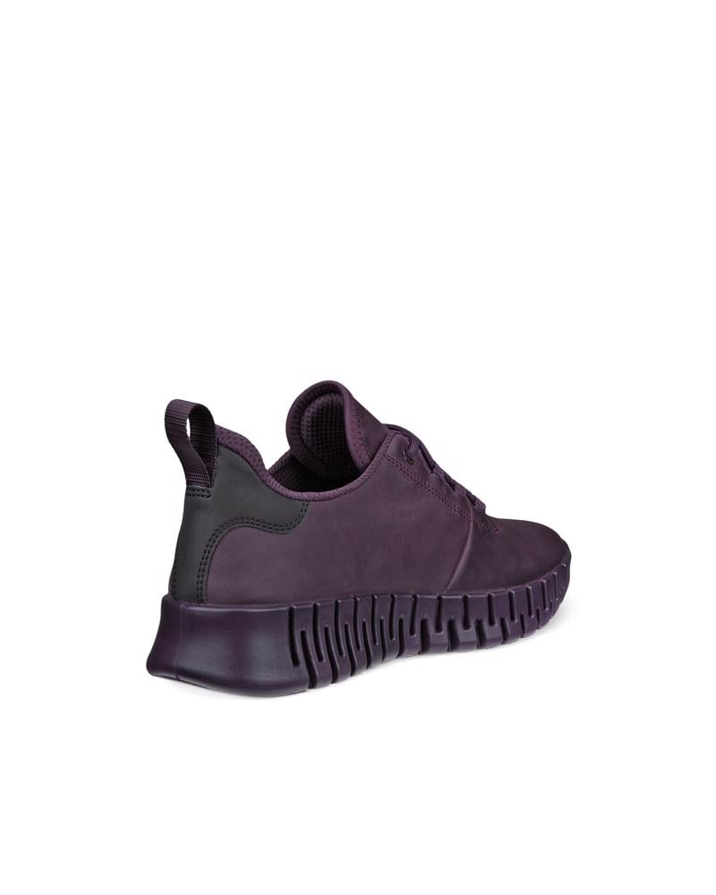 Purple ECCO GRUUV W SNEAKER LEA GTX