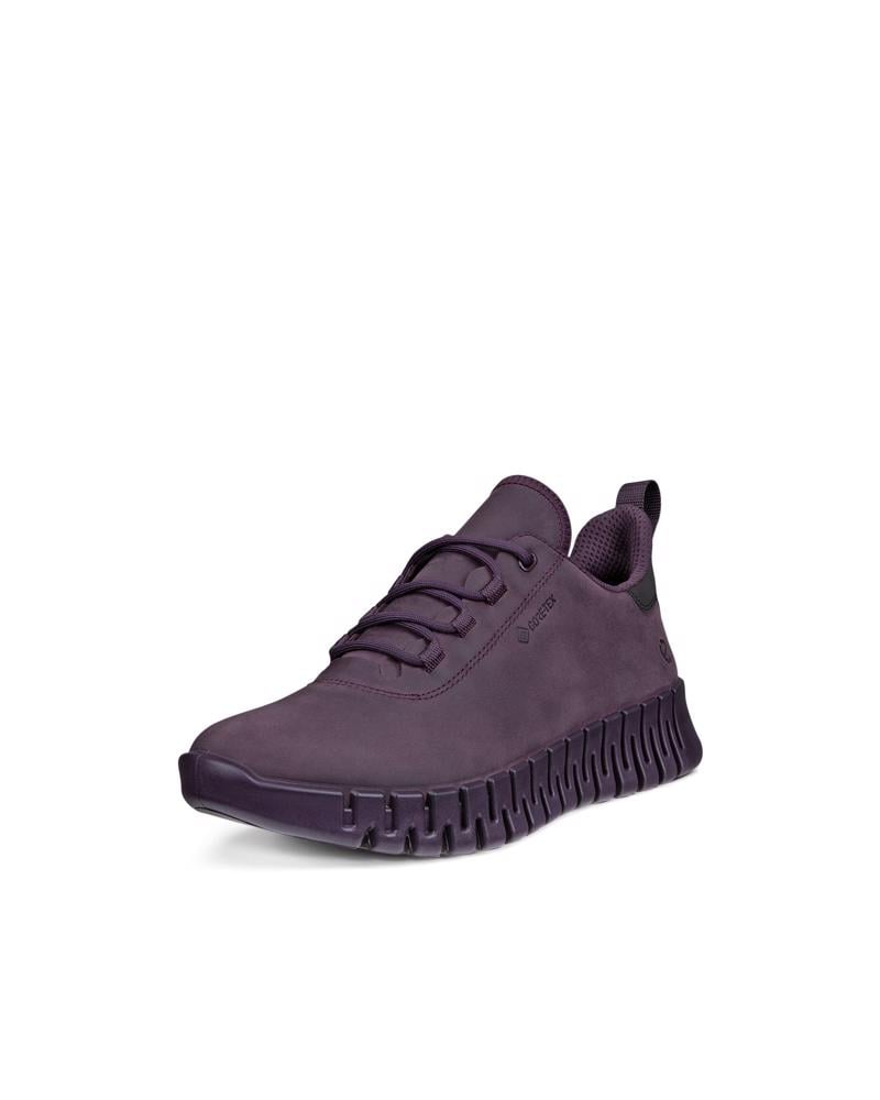 Purple ECCO GRUUV W SNEAKER LEA GTX