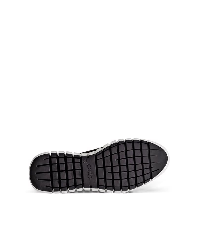BLACK ECCO GRUUV W EASY-SLIP