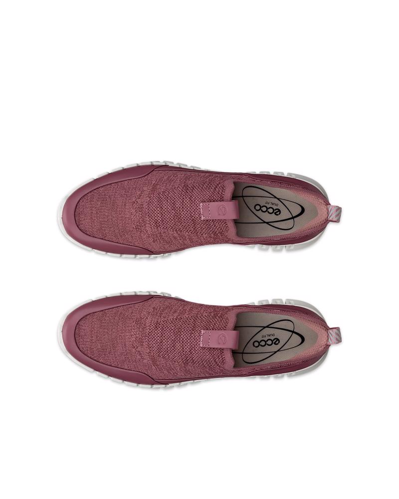 Red ECCO GRUUV W EASY-SLIP