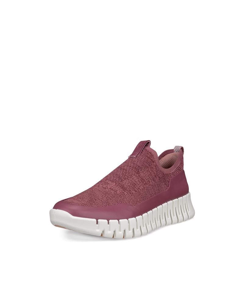 Red ECCO GRUUV W EASY-SLIP