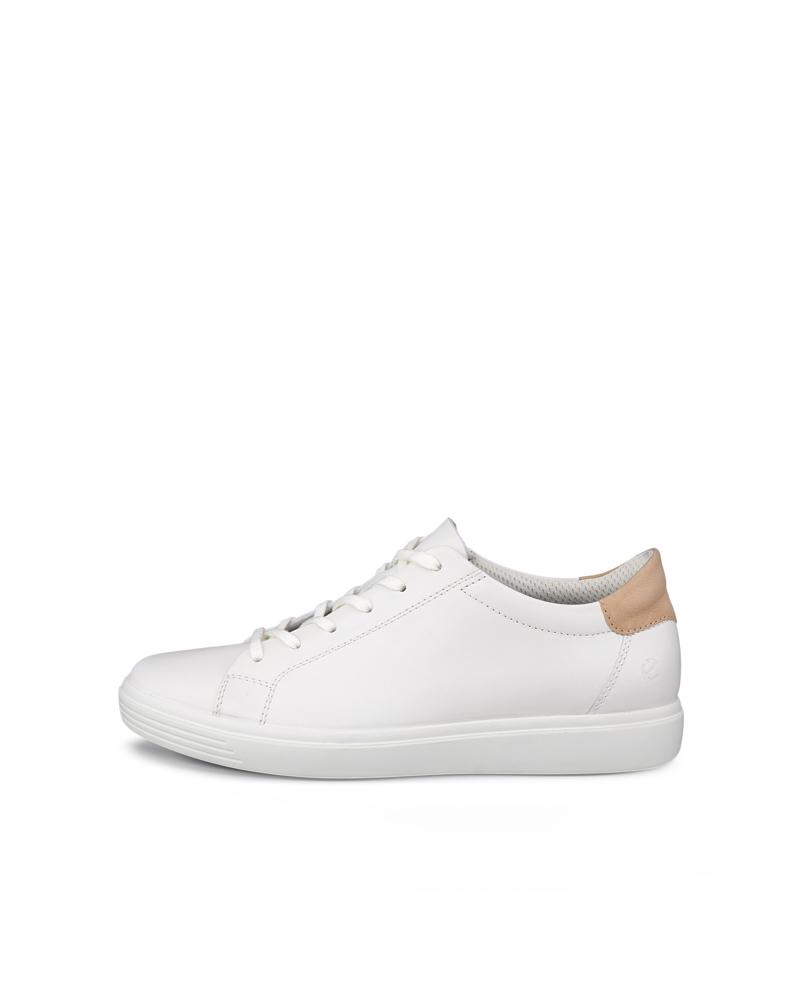 White ECCO Classic Sneaker W Lace