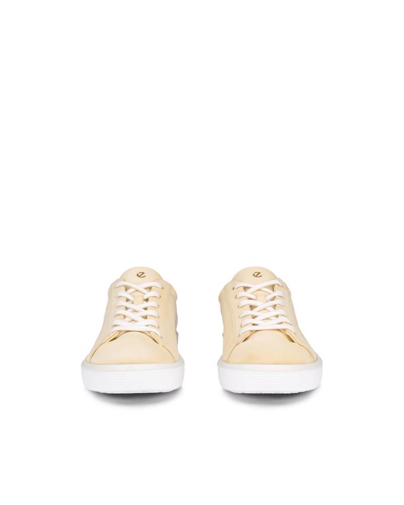 Yellow ECCO SOFT 60 W LACE