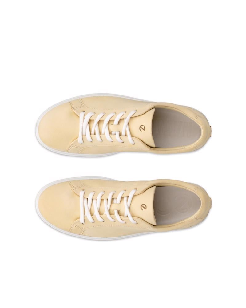 Yellow ECCO SOFT 60 W LACE