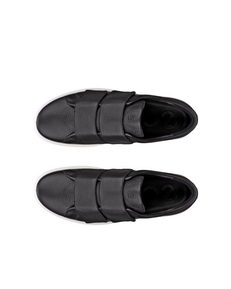 BLACK ECCO SOFT 60 W 2-STRAP