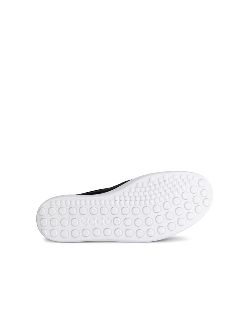 BLACK ECCO SOFT 60 W SLIP ON