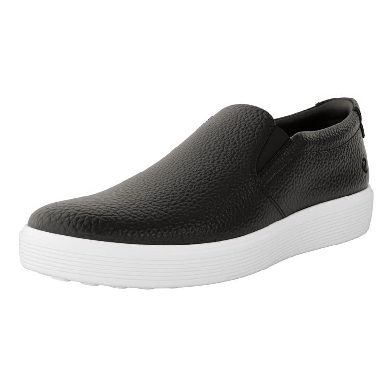 BLACK ECCO SOFT 60 W SLIP ON