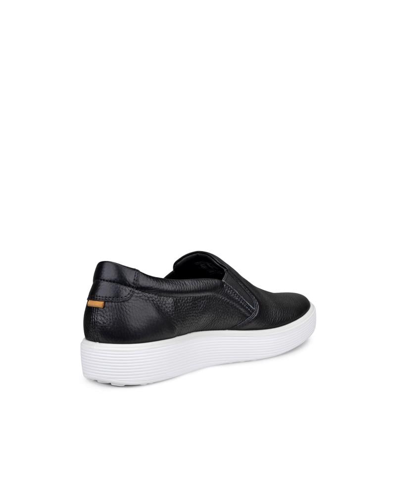 BLACK ECCO SOFT 60 W SLIP ON