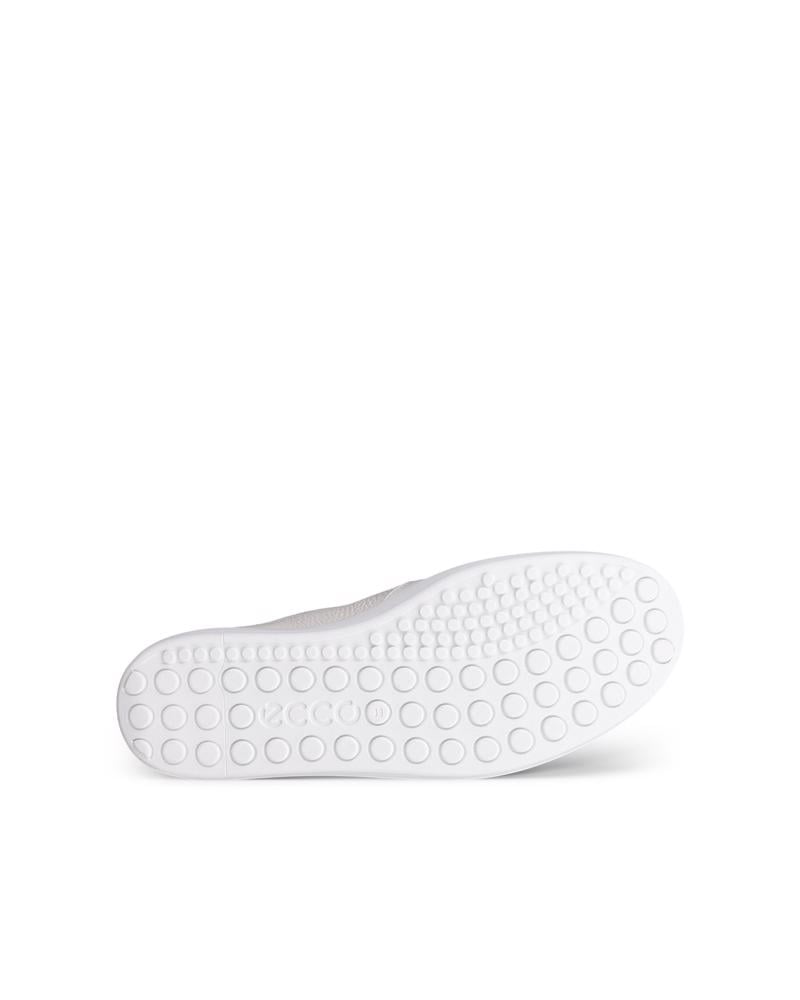 White ECCO SOFT 60 W SLIP ON