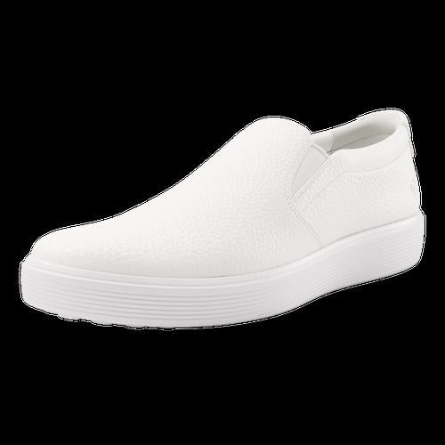 White ECCO SOFT 60 W SLIP ON
