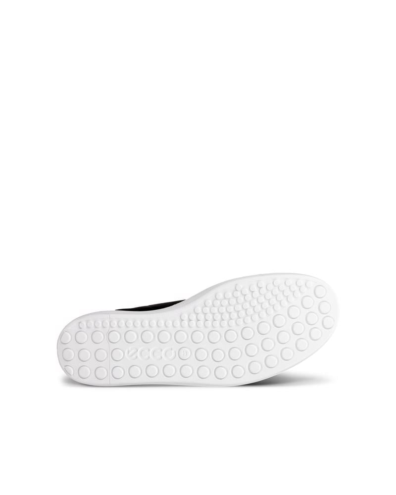 BLACK ECCO SOFT 60 W LOW-CUT