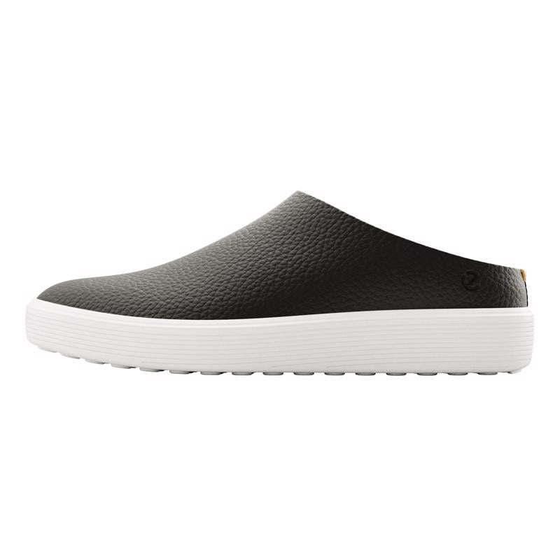 BLACK ECCO SOFT 60 W LOW-CUT
