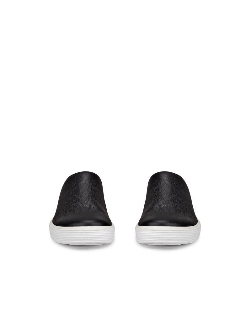 BLACK ECCO SOFT 60 W LOW-CUT