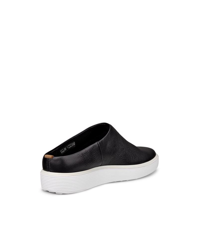 BLACK ECCO SOFT 60 W LOW-CUT