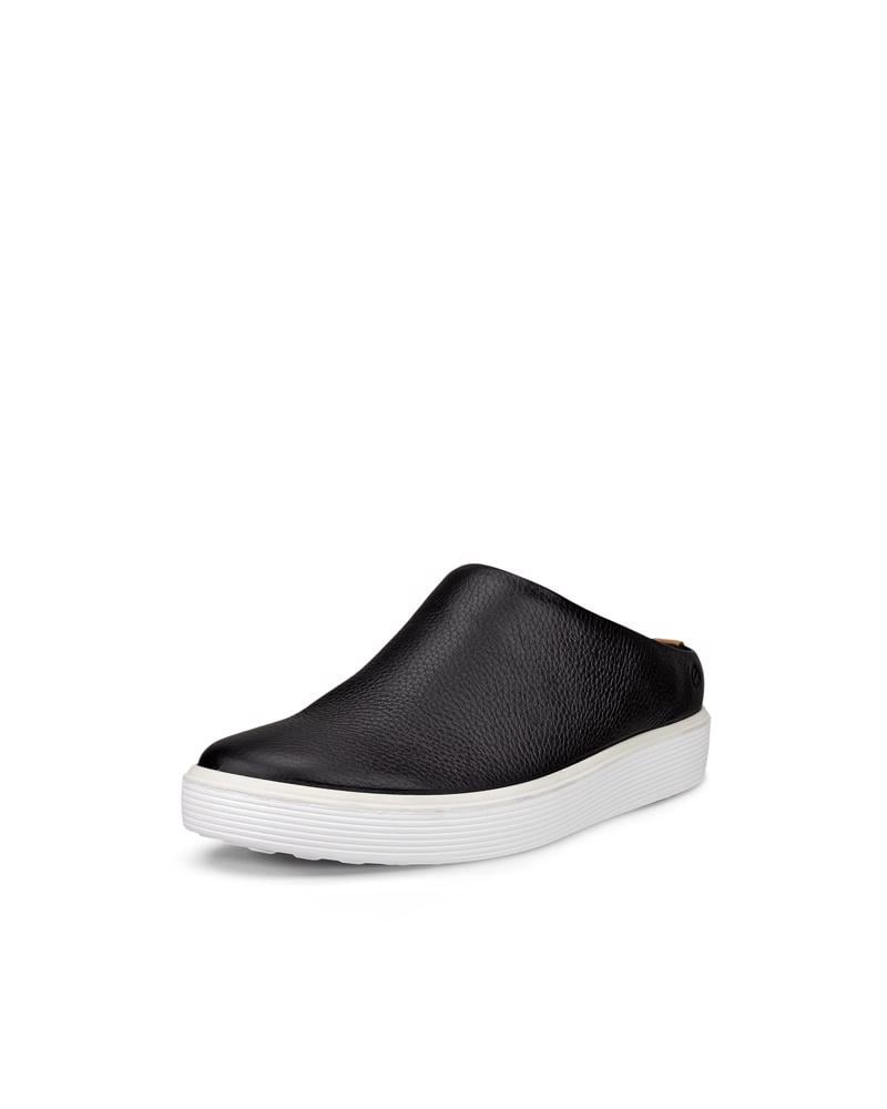 BLACK ECCO SOFT 60 W LOW-CUT