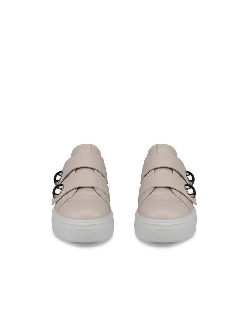 Beige ECCO STREET PLATFORM W 2S