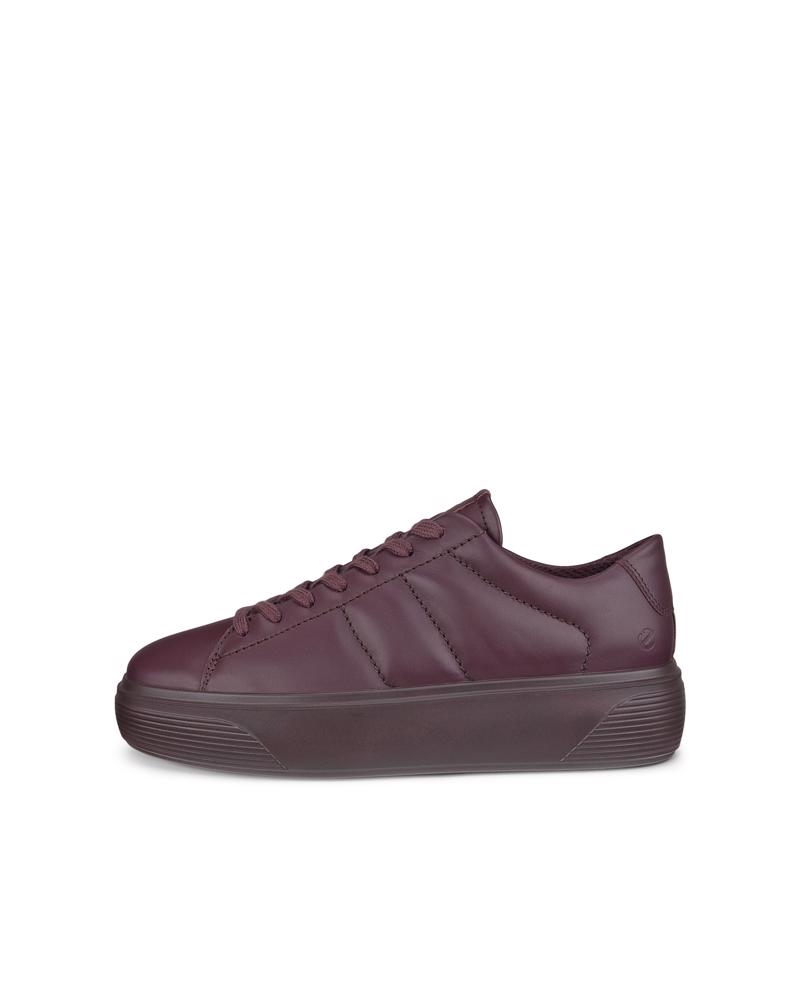 Red ECCO STREET PLATFORM W LOW LEA