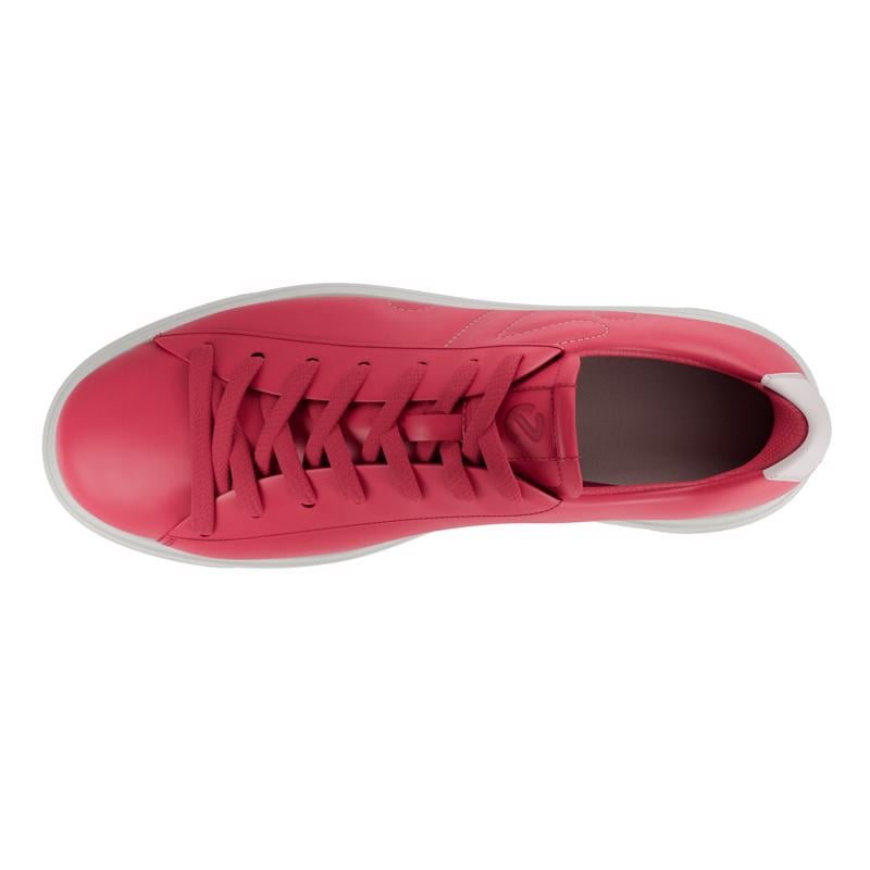 Red ECCO STREET PLATFORM W LOW FG