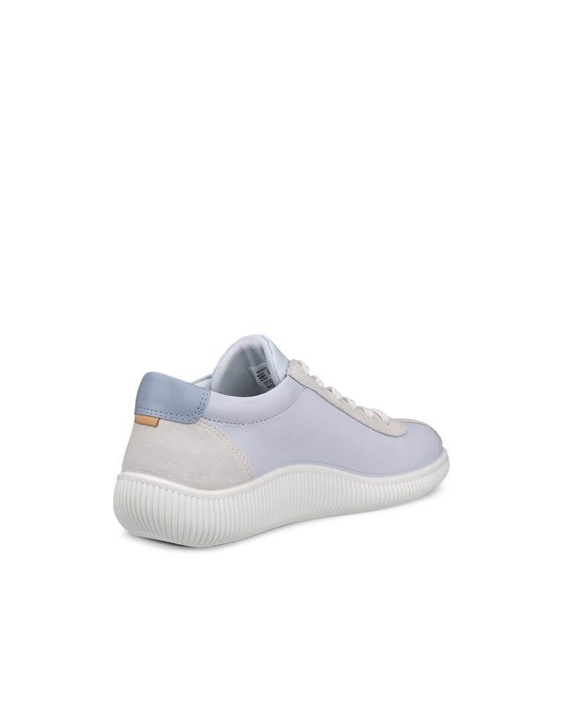White ECCO SOFT ZERO W  LACE