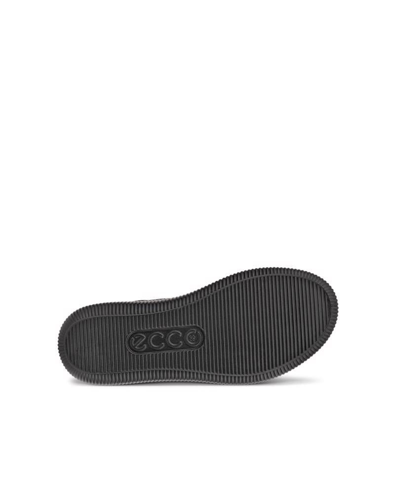 BLACK ECCO SOFT ZERO W LACE PREMIUM