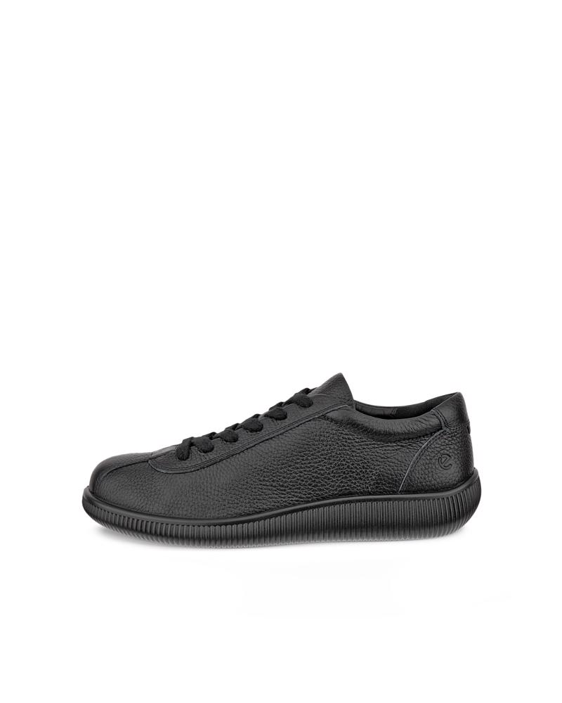 BLACK ECCO SOFT ZERO W LACE PREMIUM