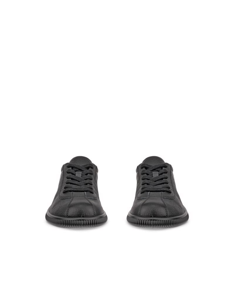 BLACK ECCO SOFT ZERO W LACE PREMIUM