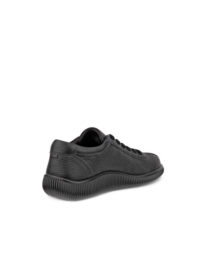 BLACK ECCO SOFT ZERO W LACE PREMIUM