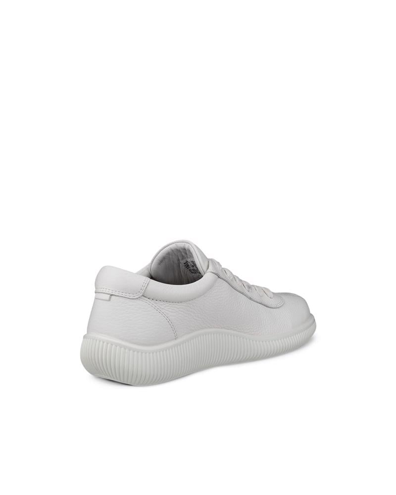 White ECCO SOFT ZERO W LACE PREMIUM