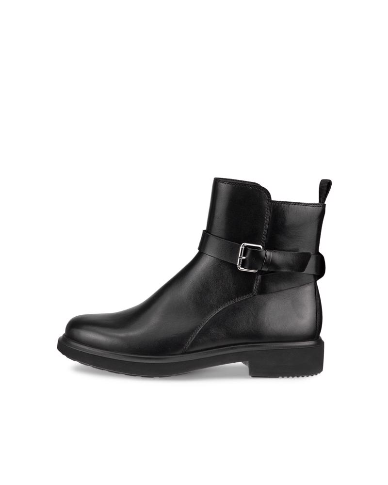 BLACK ECCO METRO AMSTERDAM W BOOT WP