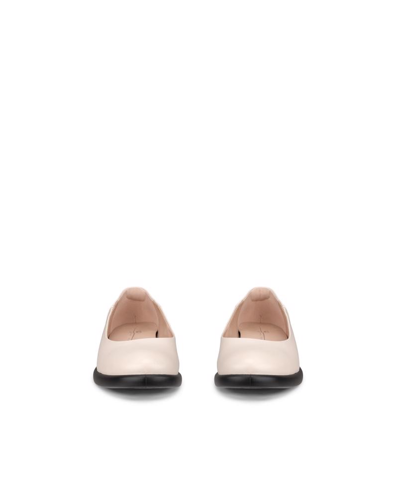 Beige ECCO SCULPTED LX BALLERINA
