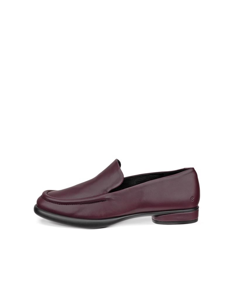 Red ECCO Sculp LX W Loafer LEA